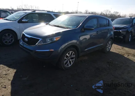 2015 Kia Sportage Lx z USA, uszkodzony, nr VIN KNDPB3AC2F7791912